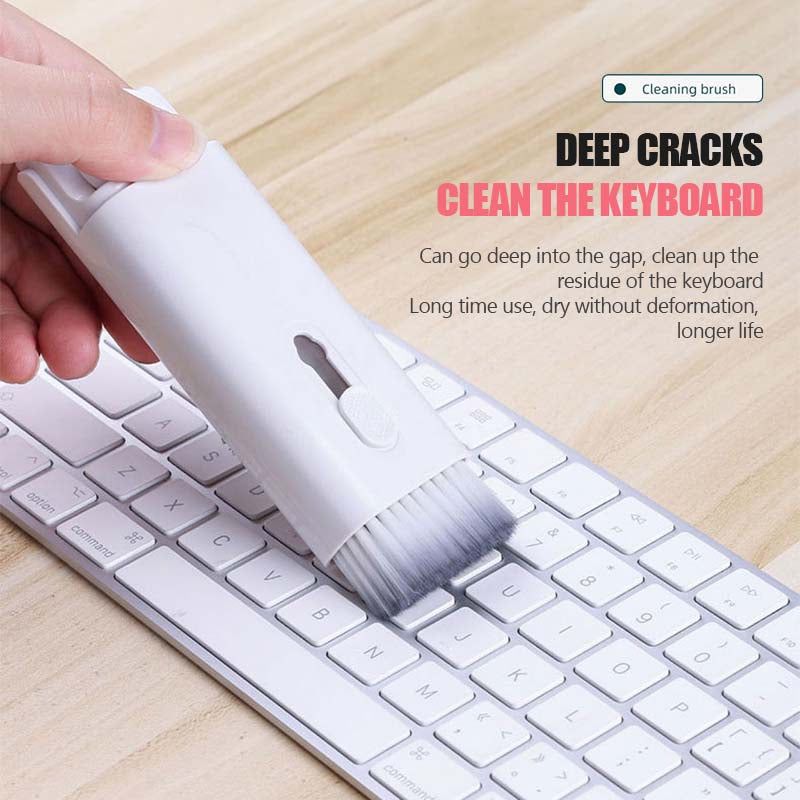 Gadget Cleaning Kit — Keyboard, Earbuds & Screen Cleaner Tool Set