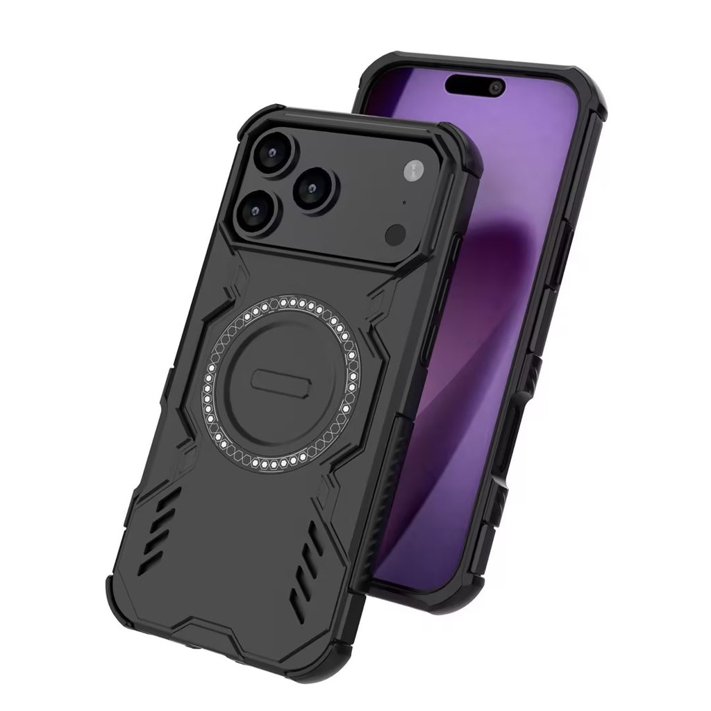 For I Phone 17 Pro Phone Case Cover Shockproof Kickstand Rugged Magnetic
