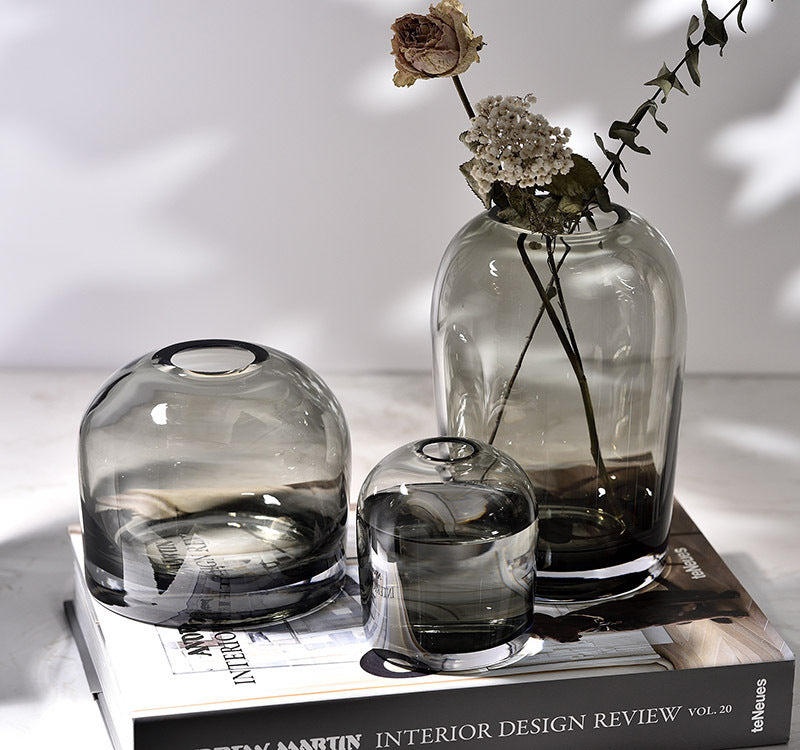 Simple Vase Creative Glass Living Room Dining Table Home Vase Vase