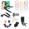 Guitar Beginner Tools Guitar Capo Tuner String Changing Tool, Suit
