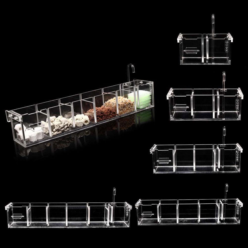 Put The Wet Filter Box On The Filter To Separate The Fish Tank