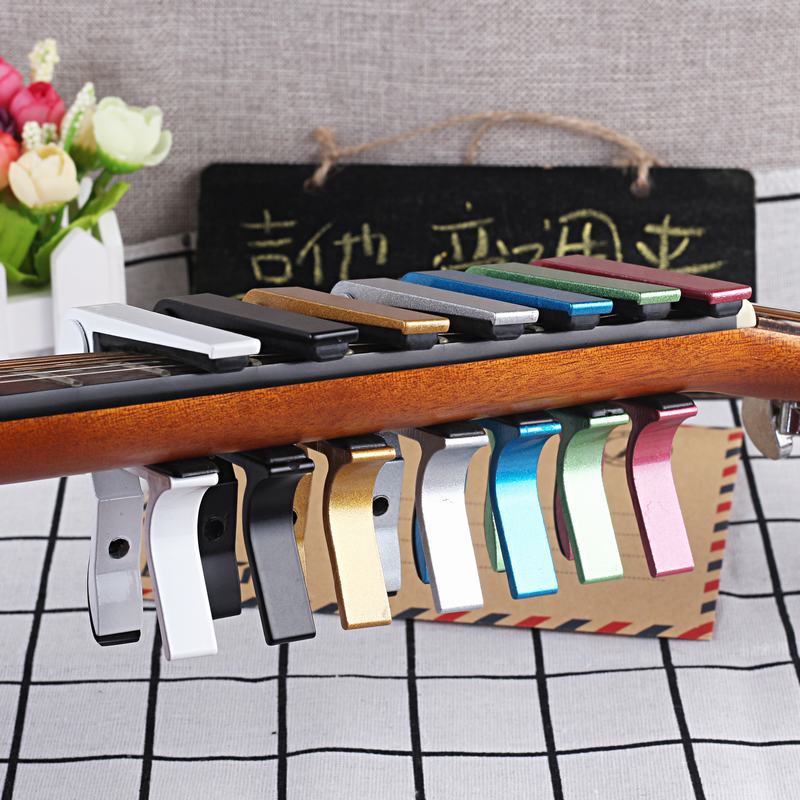 Folk Capo B5 Style Wooden Guitar Transposition Clip Aluminum Alloy Guitar Lifting Clip