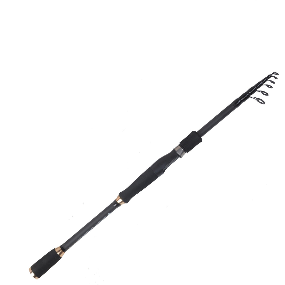 Telescopic rod fishing rod, 2.4m, Straight handle