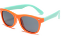 New Kids Polarized Sunglasses, Orange green