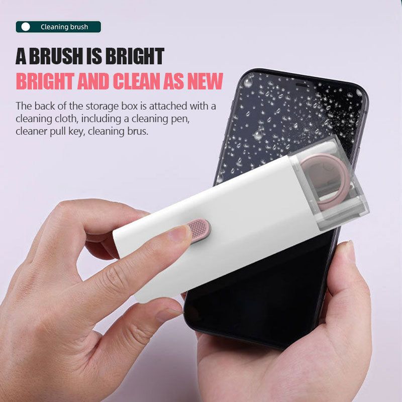 Gadget Cleaning Kit — Keyboard, Earbuds & Screen Cleaner Tool Set