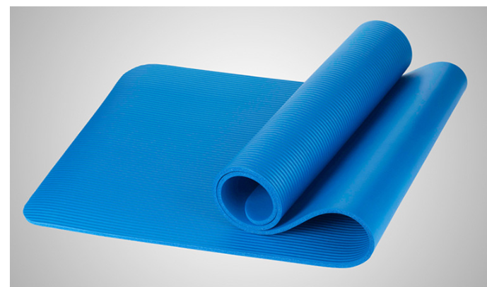 Eco-friendly NBR Yoga Mat, 183x61x1.5, Blue