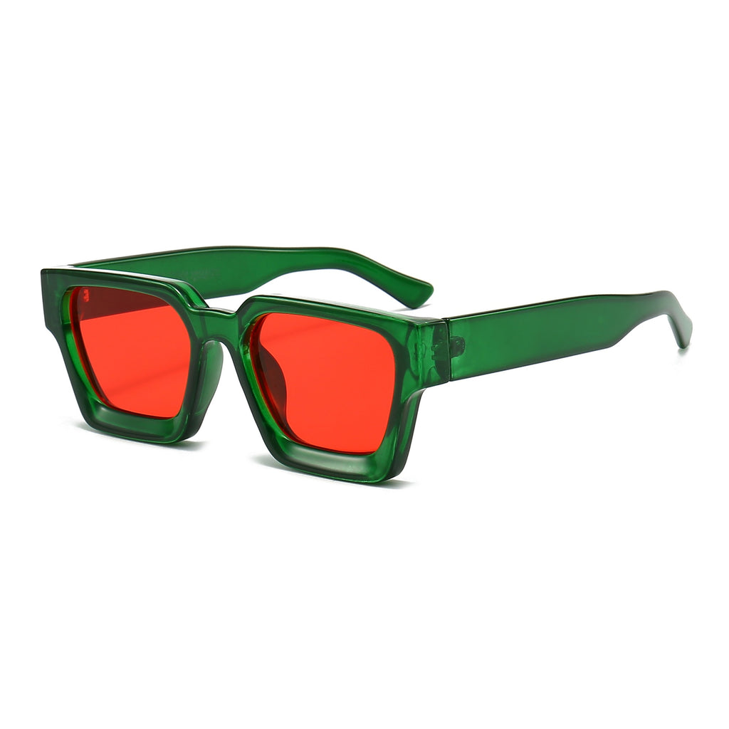 Minimalist And Versatile European And American Thick Frame Sunglasses