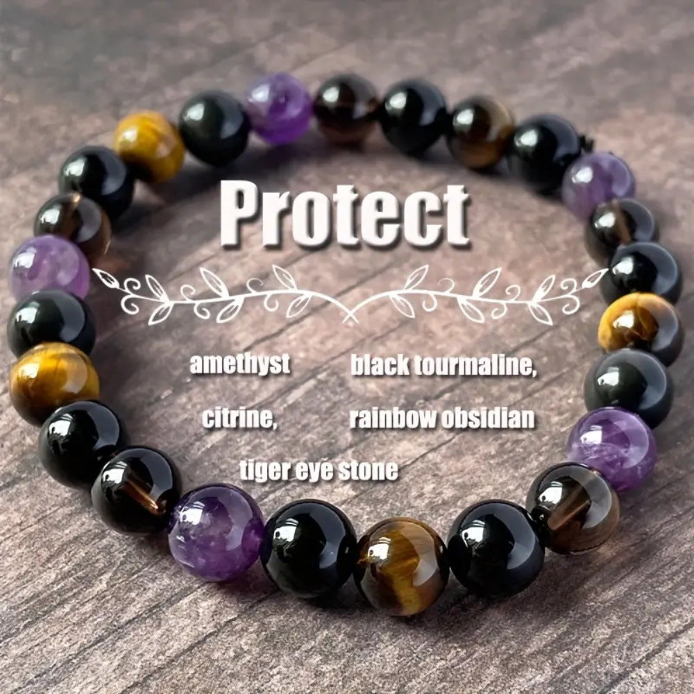 Tigereye Protection Bracelet Men And Women European And American Style, L0473
