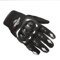 Motorcycle Riding Gloves Men's Outdoor Four Seasons Motorcycle Racing Equipment Off-road Drop-resistant Winter, White-M