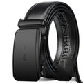 Belt Men's Leather Automatic Buckle Pure Cowhide Belt, 4 Style, 105cm