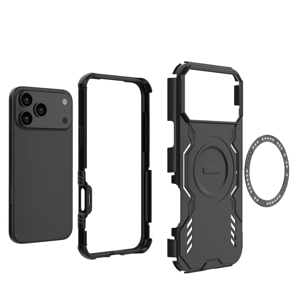 For I Phone 17 Pro Phone Case Cover Shockproof Kickstand Rugged Magnetic