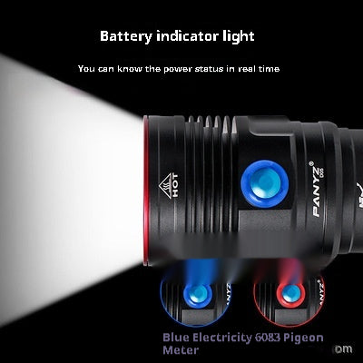 Flashlight Super Light Long-range High Power Outdoor Camping Lantern