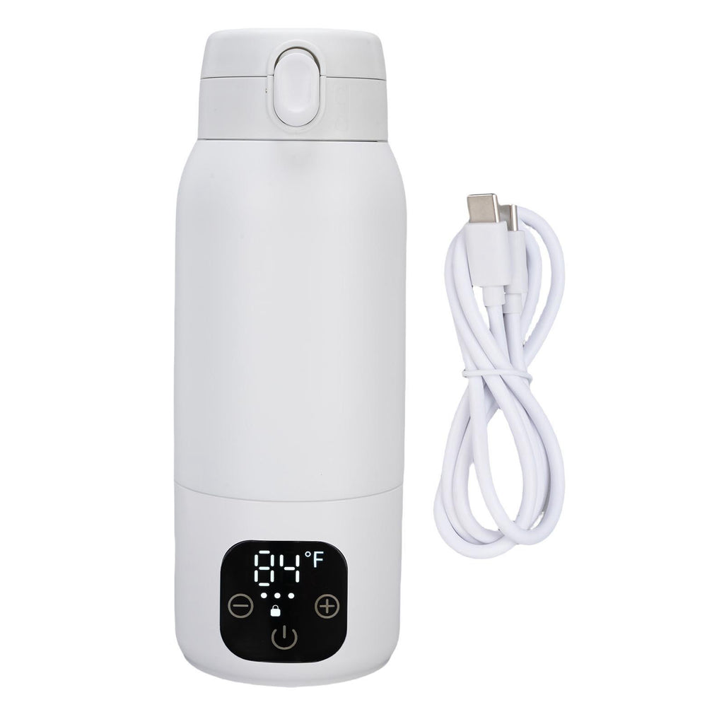Travel Electric Kettle Cordless 500ml 316 Stainless Steel USB Portable Small Water Heater Coffee Kettle For Tea Milk, Default