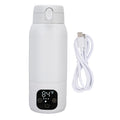 Travel Electric Kettle Cordless 500ml 316 Stainless Steel USB Portable Small Water Heater Coffee Kettle For Tea Milk, Default