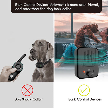 Ultrasonic Anti-Barking Dog Training Device — Wood Edition