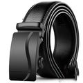 Men's Leather Belt with Automatic Buckle — Pure Cowhide, 1 Style, 105cm