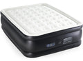 Air Mattress -16in- 18in  Inflatable Blow Up Mattress Airbed With Built-in High Capacity Pump, Double Height, Adjustable, Non-Slip Bottom Design, Queen16in