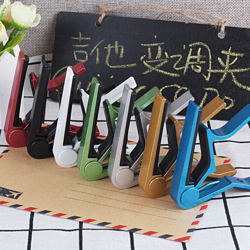 Folk Capo B5 Style Wooden Guitar Transposition Clip Aluminum Alloy Guitar Lifting Clip
