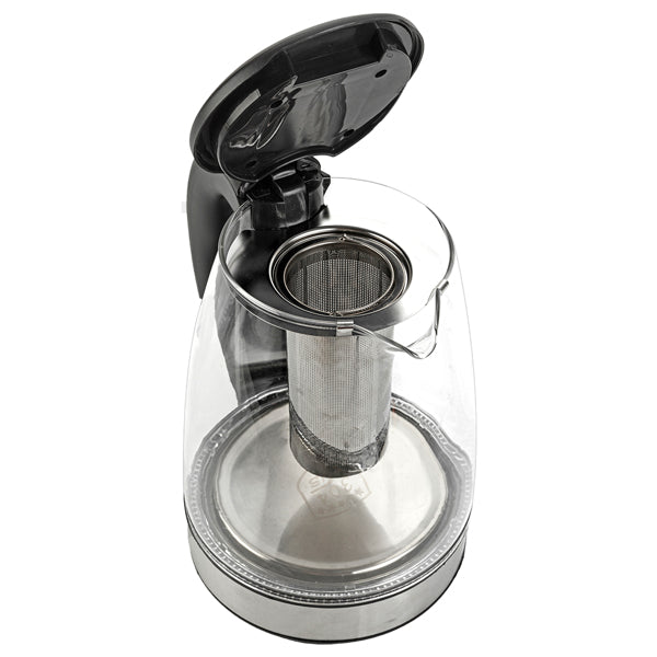 American Standard Electric Kettle 120V, 1200W With Filter Screen And Inner Steel Cover