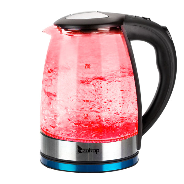 American Standard Electric Kettle 120V, 1200W With Filter Screen And Inner Steel Cover