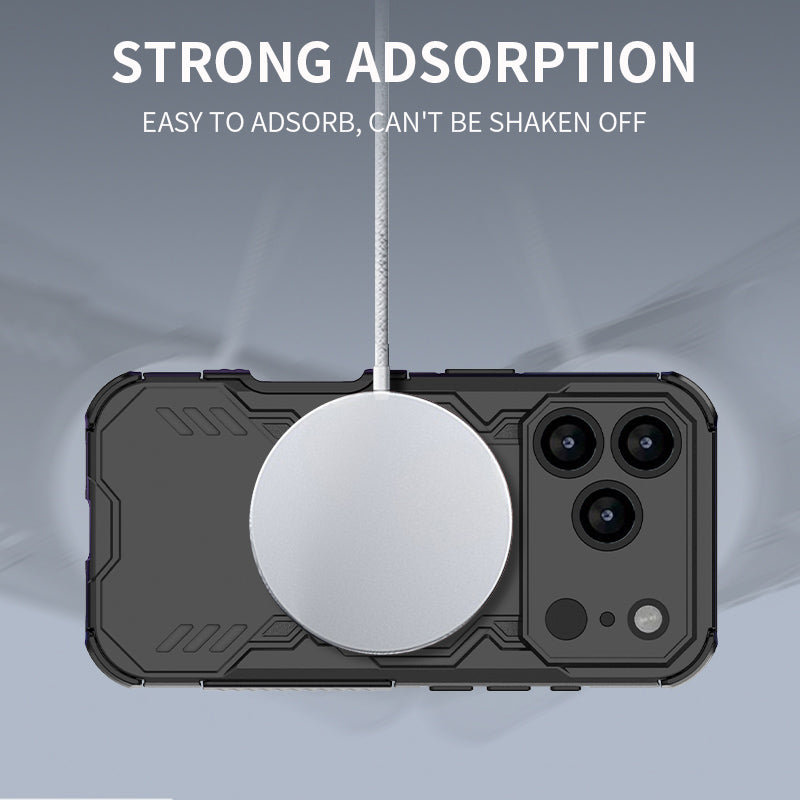 For I Phone 17 Pro Phone Case Cover Shockproof Kickstand Rugged Magnetic