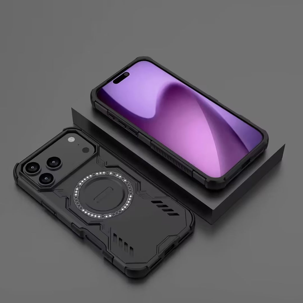 For I Phone 17 Pro Phone Case Cover Shockproof Kickstand Rugged Magnetic