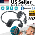 Bone Conduction Headphones Bluetooth 5.1 Wireless Headset Earbuds Outdoor Sport, Default Title
