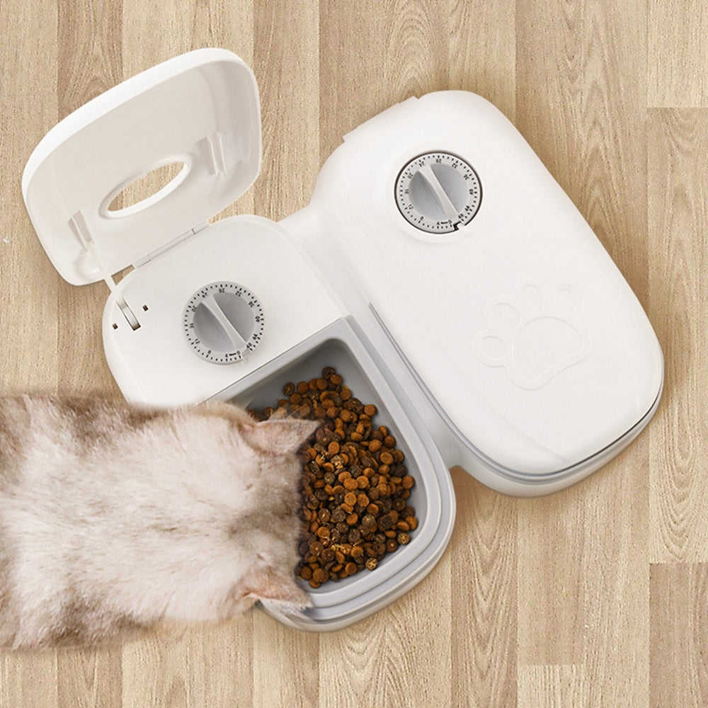 Automatic Gravity Pet Feeder & Water Dispenser for Cats and Dogs