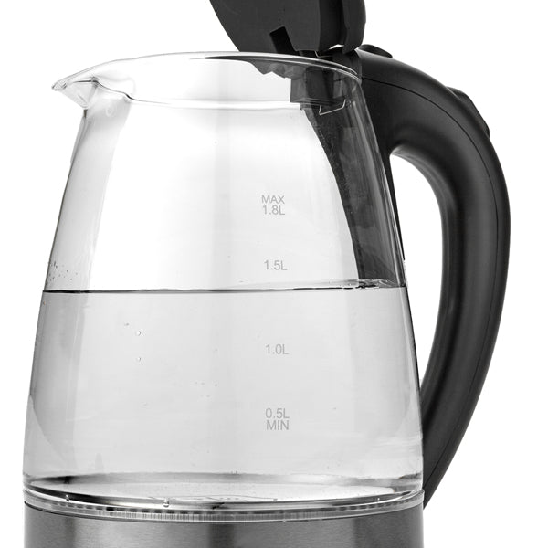 American Standard Electric Kettle 120V, 1200W With Filter Screen And Inner Steel Cover