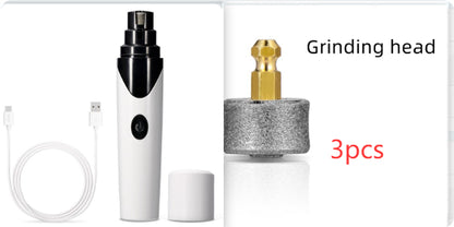 Rechargeable USB Pet Automatic Dog Nail Grinder Animal Clipper