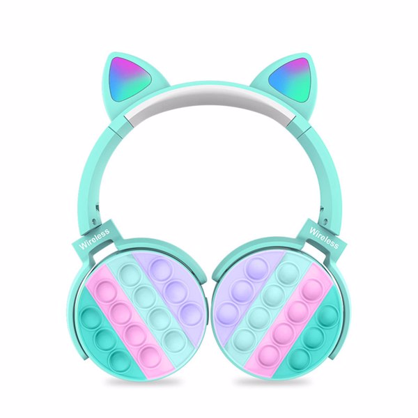 Stress Reducing Headphones, Children's Toy Headphones, Azure