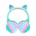 Stress Reducing Headphones, Children's Toy Headphones, Azure