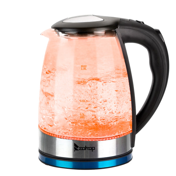 American Standard Electric Kettle 120V, 1200W With Filter Screen And Inner Steel Cover