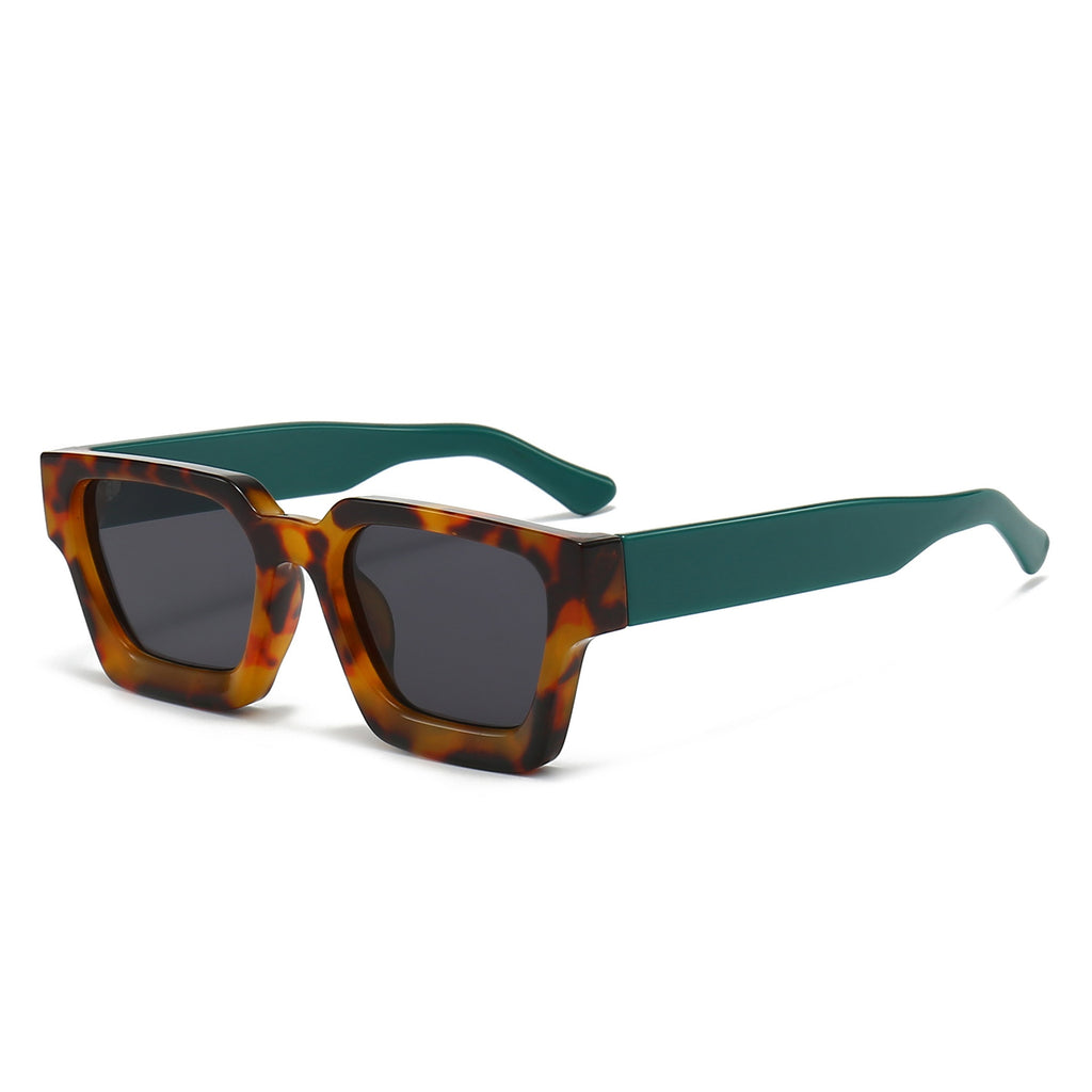 Minimalist And Versatile European And American Thick Frame Sunglasses