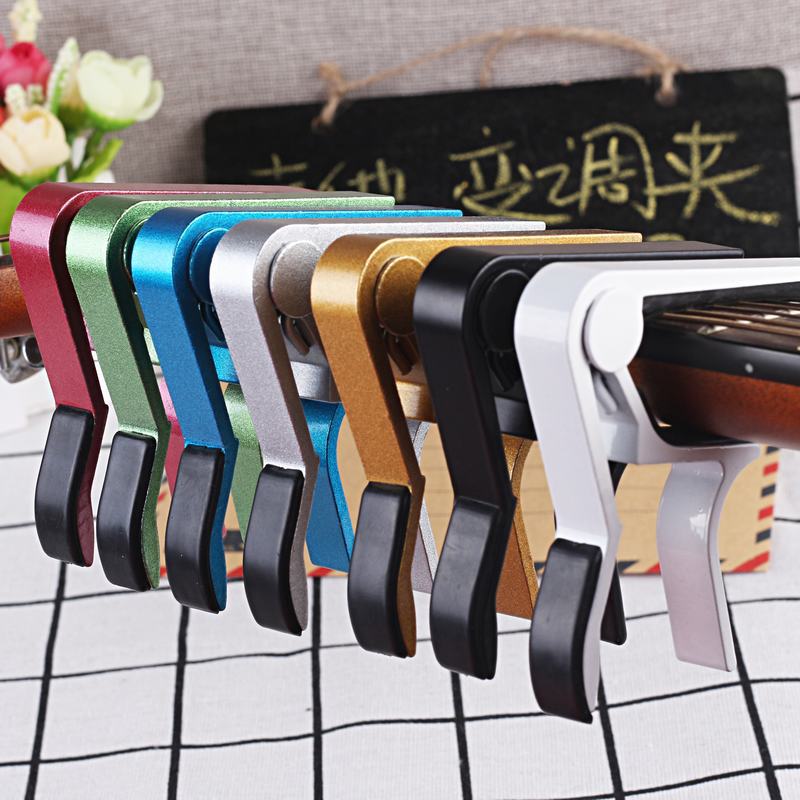 Folk Capo B5 Style Wooden Guitar Transposition Clip Aluminum Alloy Guitar Lifting Clip