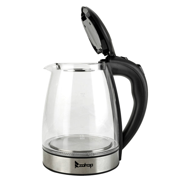 American Standard Electric Kettle 120V, 1200W With Filter Screen And Inner Steel Cover