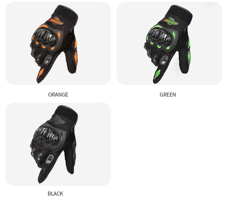 Motorcycle Riding Gloves Men's Outdoor Four Seasons Motorcycle Racing Equipment Off-road Drop-resistant Winter