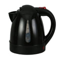 Electric Kettle 150W 1L Black Road Hot Water Boiler Stainless Steel Liner Auto Shut Off Tea Kettle Car Cigarette Plug 12V For Sedans SUVs, Default