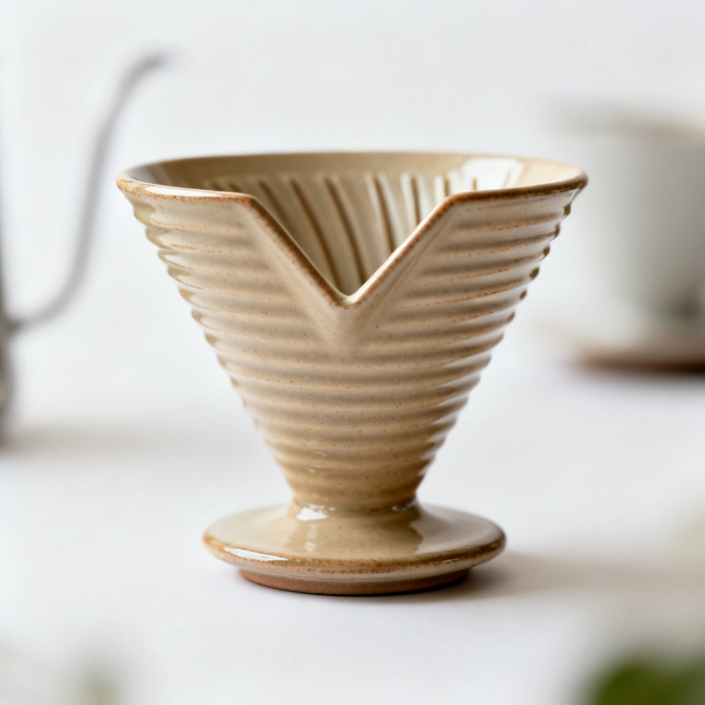 Ceramic Pour-Over Coffee Dripper 02, Default