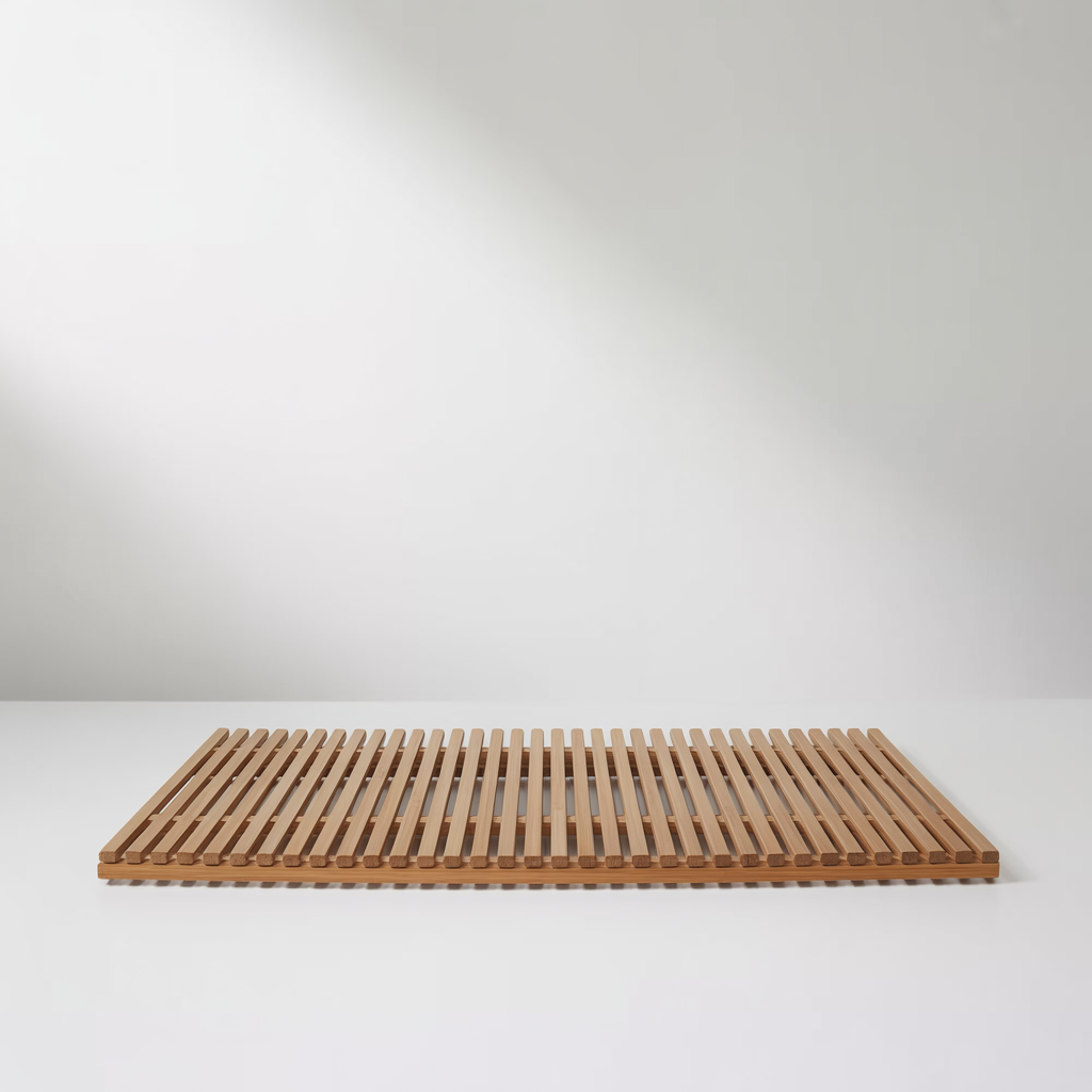 Bamboo Bath Mat 60x40 cm, Default
